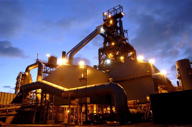 Port Talbot steelworks, from Corus
