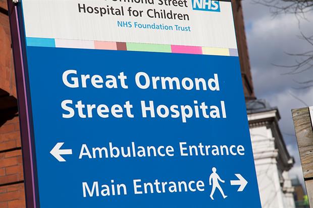 Great Ormond Street Hospital aims to act as a role model on reducing air pollution. Photograph: Mike Kemp/In Pictures via Getty Images