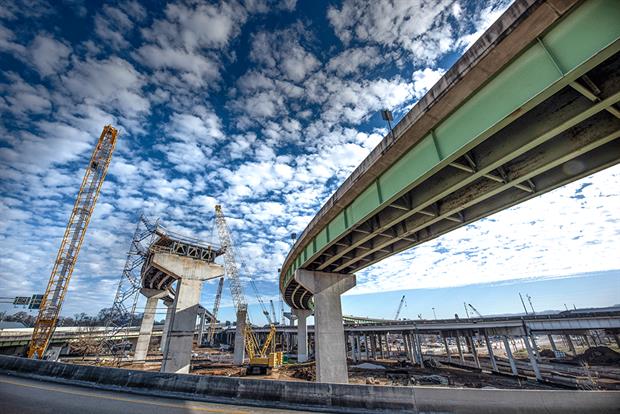 Road building: The chancellor's pledge to fund new roads has divided opinion. Photograph: Dan Reynolds Photography/Getty Images
