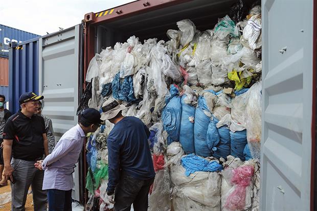 Plastic waste exporters will need to abide by changes to control procedures. Photograph: Andaru/Getty Images
