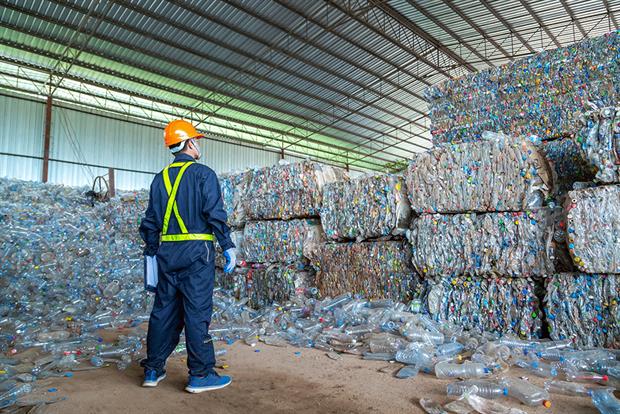 The waste industry said the tax would unlock investment in domestic recycling. Photograph: Pramote Polyamate/Getty Images