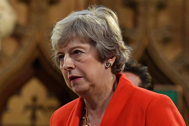 Theresa May is said to be back in the running to chair COP26: Photograph: Daniel Leal-Olivas/AFP/Getty Images