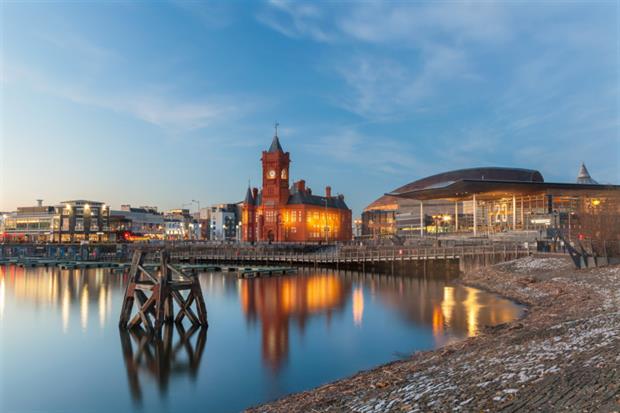 Cardiff Bay, Wales. Image: Getty/Billy Stock