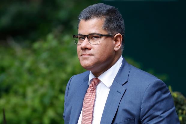 COP president and business secretary Alok Sharma attending cabinet earlier in May: He has proposed a year's postponement to the crucial climate conference. Photograph: Tolga Akmen/Getty Images