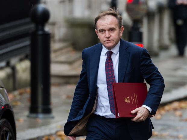 Environment minister George Eustice. Photograph: Wiktor Szymanowicz/Barcroft Media via Getty Images