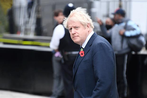Boris Johnson has again pushed back his 'ten point plan' for net zero. Photograph: NurPhoto/Getty Images