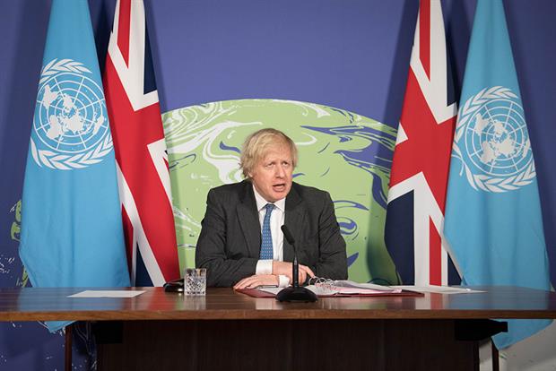 There is much to do before Johnson and other international leaders sit together at COP26. Photograph: WPA Pool/Getty Images