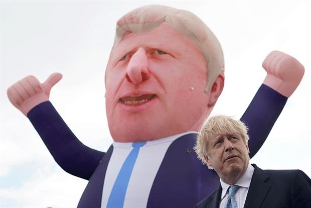 Johnson said he was "determined that we look forward and get on with fulfilling the promises we have made to the British people”. Photograph: Ian Forsyth/Getty Images
