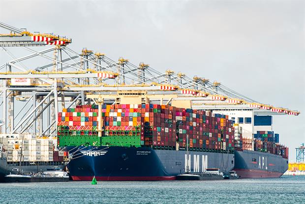 Rotterdam Port. It is alleged that criminals are importing plastic waste from the Netherlands as part of a fraud scam. Photograph: BSR Agency/Getty Images