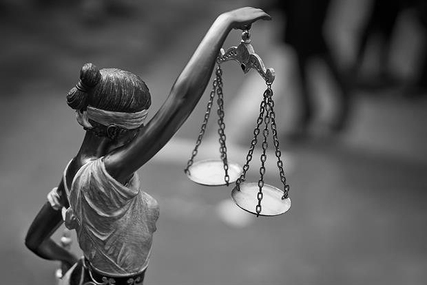 Statue of 'Lady Justice'