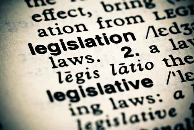 Photograph of 'legislation' entry in dictionary