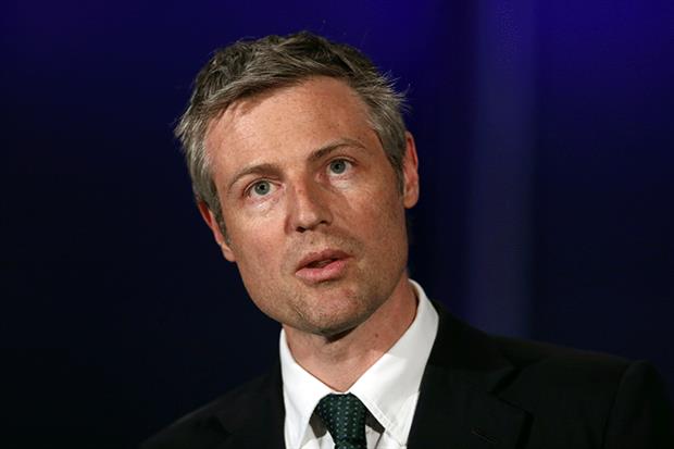 Zac Goldsmith has been made minister of state for DEFRA and will attend cabinet. Photograph: Carl Court/Getty Images