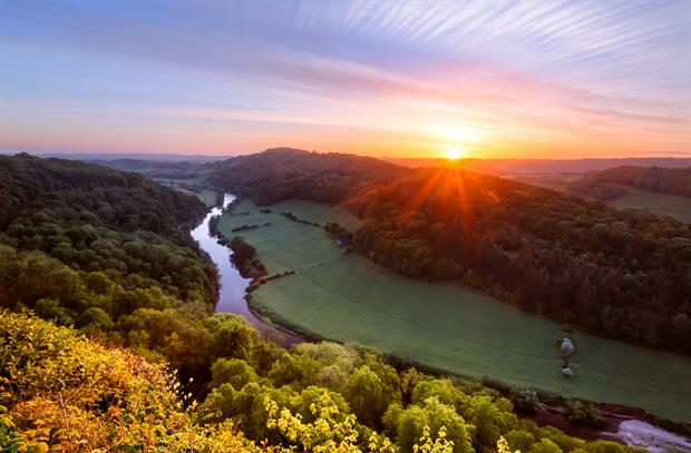 The river Wye suffers from agricultural pollution. Photograph: Joe Daniel Price/Getty Images