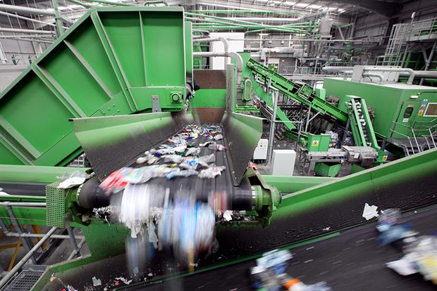 Plastics recycling firm Closed Loop was shut down in April 2015 after due to a drop oil prices, which made virgin plastics cheaper than recycled plastics. Photograph: Dan Kitwood/Getty Images