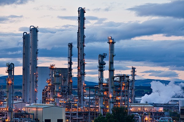 Grangemouth oil refinery