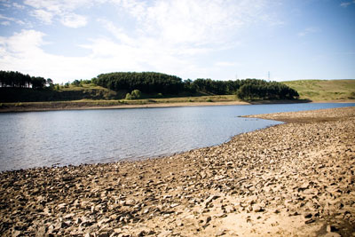 United Utilities' Hurstwood Reservoir, near Burnley, Lancashire (Credit: Environment Agency)