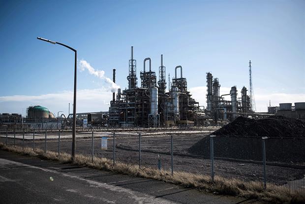 The Ineos Nitriles factory, located in the Seal Sands area adjacent to the river Tees near Middlesbrough (Photograph: Oli Scarff/AFP/Getty Images)