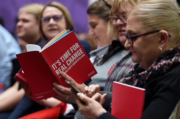 Manifesto: Labour has made a series of green policy pledges (Photograph: Oli Scarff/AFP via Getty Images)