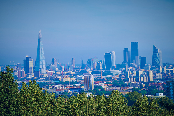 London skyline