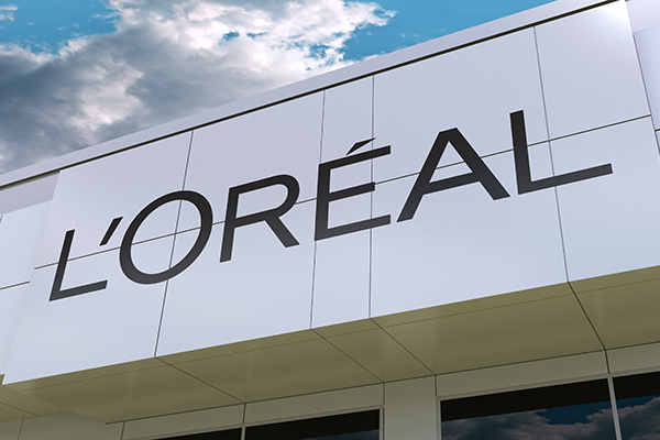 L’Oréal sign on building