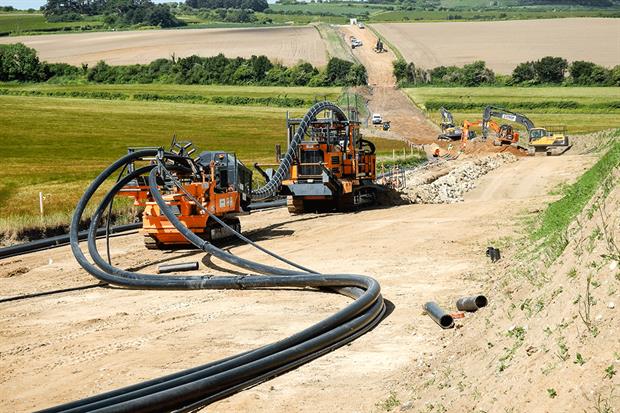 Some ecological works such as field surveying is going-ahead as normal within some consultancies. Photograph: Natural England