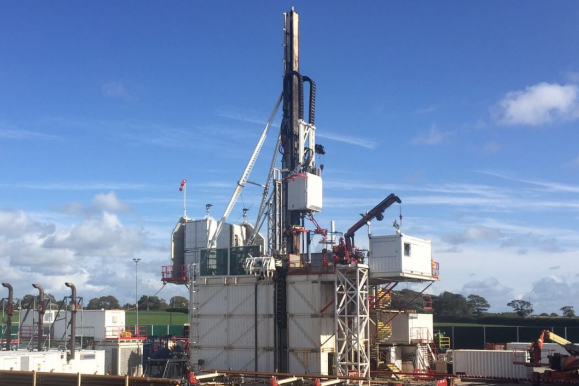 Preston New Road drill rig