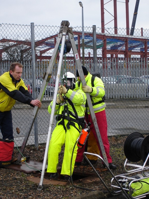 Water sampling at the Monkstown PRB