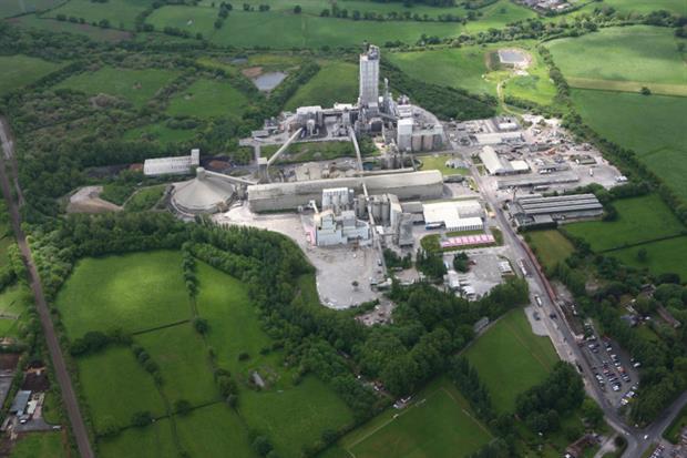 Hanson's Padeswood cement plant is set to be connected to a CO2 pipeline. Photograph: HyNet