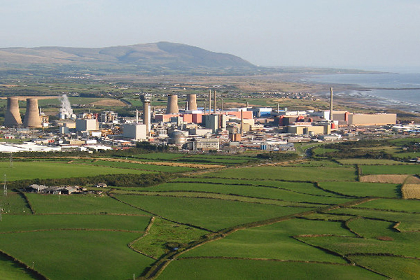 Sellafield nuclear reprocessing plant, Cumbria