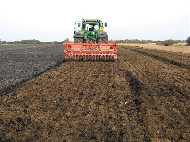 EDF's heathland restoration trials in Suffolk (picture courtesy of ADAS)