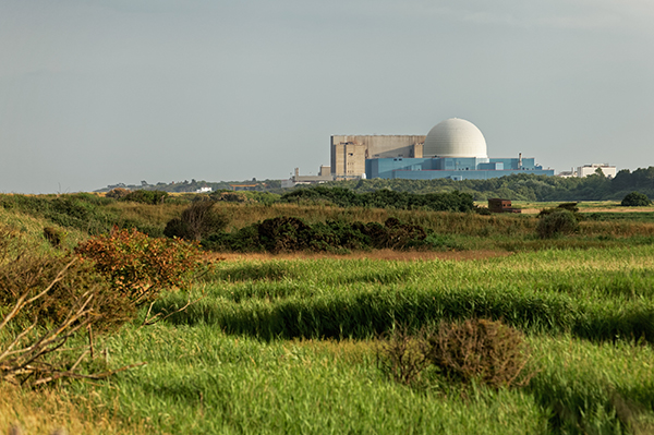 Sizewell A and B nuclear plants