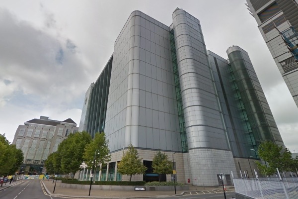 Part of Telehouse's Docklands site