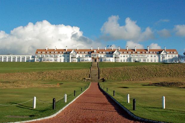 Trump's Turnberry golf course abstracted too much water, says SEPA. Phtograph: Angus Hogg / Geograph