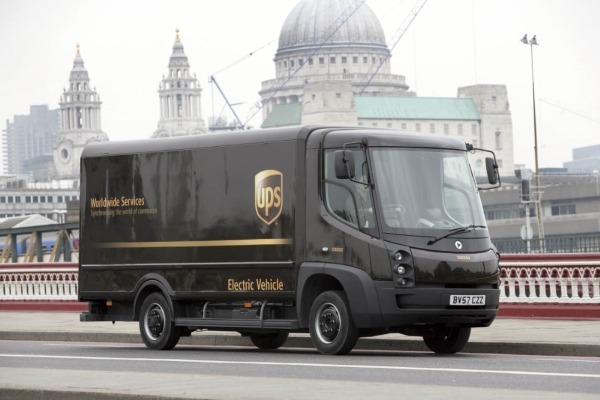 UPS electric van