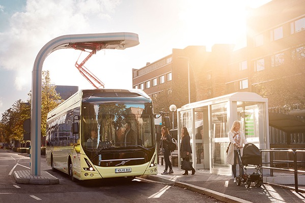 Volvo electric bus
