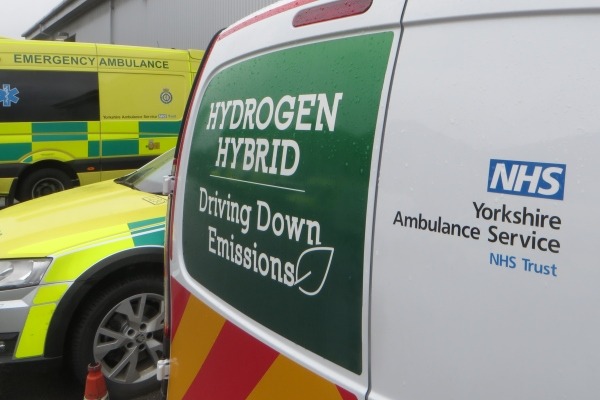 Hydrogen-powered ambulance