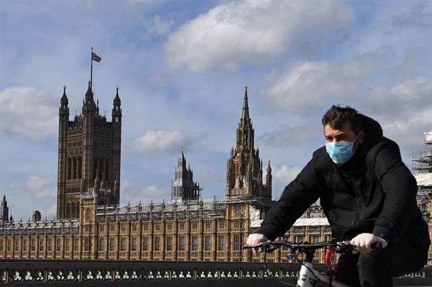 Coronavirus: Parliamentary recess has begun a week earlier in response to the global pandemic (Photo by DANIEL LEAL-OLIVAS/AFP via Getty Images)