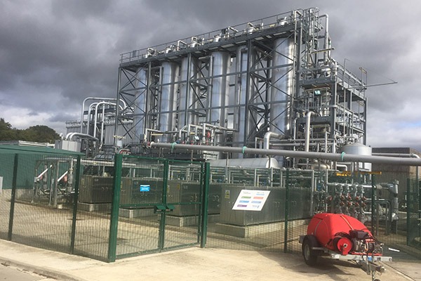 Yorkshire Water energy from sludge plant