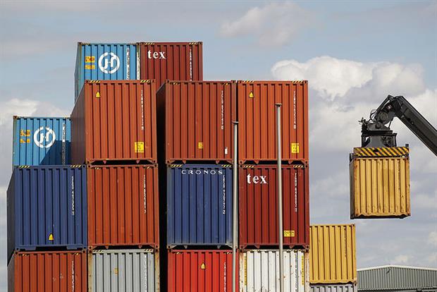 Tilbury Docks. Photograph: C. VILLEMAIN/AFP/Getty Images