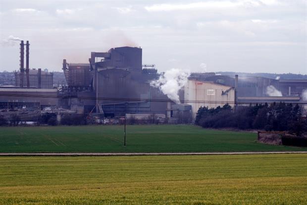 Tata Steel's Scunthorpe steel works. Photograph: Ian S / Geograph