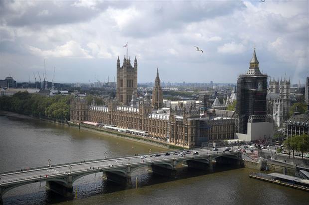 Parliament: Environment Bill is being debated in the House of Lords (Photo by DANIEL LEAL-OLIVAS/AFP via Getty Images)