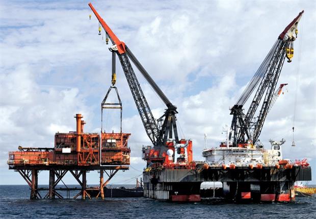 BP's North West Hutton Platform