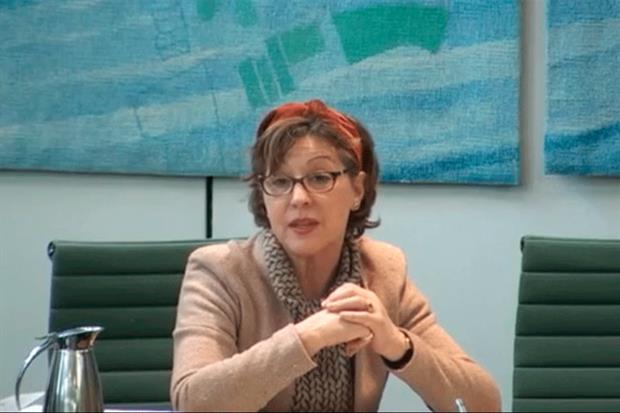Rebecca Pow appearing at the Environment Bill Committee on Tuesday: Her new amendments seek to clarify the climate oversight function of the OEP. Photograph: Parliament TV