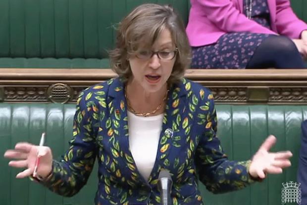 Environment minister Rebecca Pow yesterday. Photograph: Parliament TV