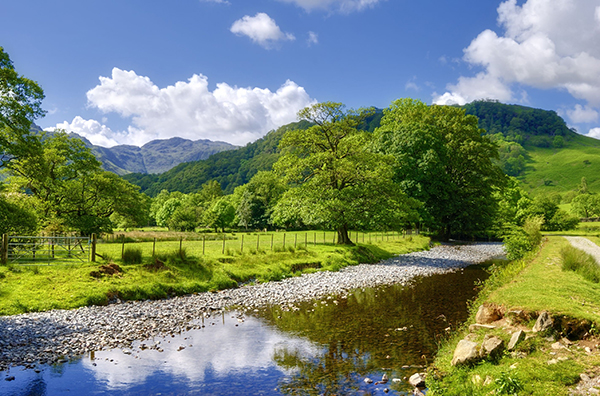 River Derwent near Rosthwaite, England