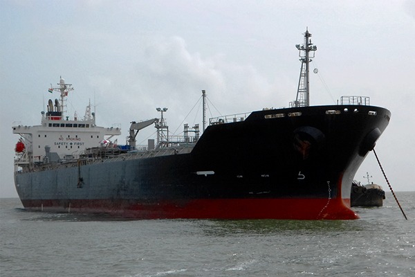 Ship at sea