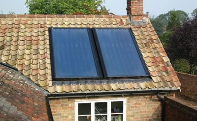 Solar thermal unit, Energise Engineering