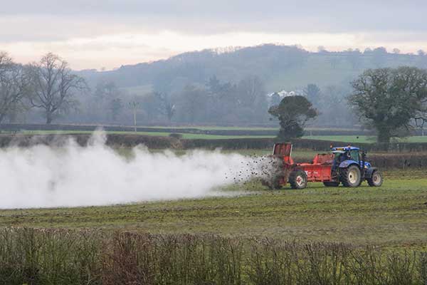 muck spreading