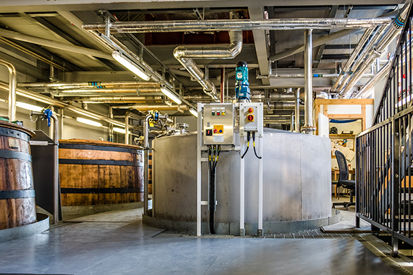 Whisky distillery