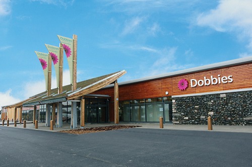 Dobbies' garden centre in Aberdeen - image:Dobbies
